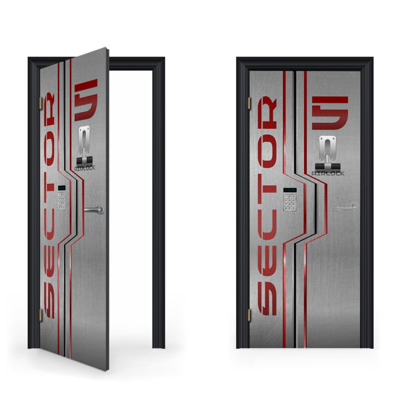 Airlock Metal Door