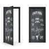 Chalkboard Menu Door Sticker