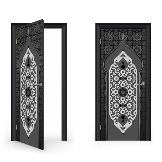 Islamic Pattern v2 Black