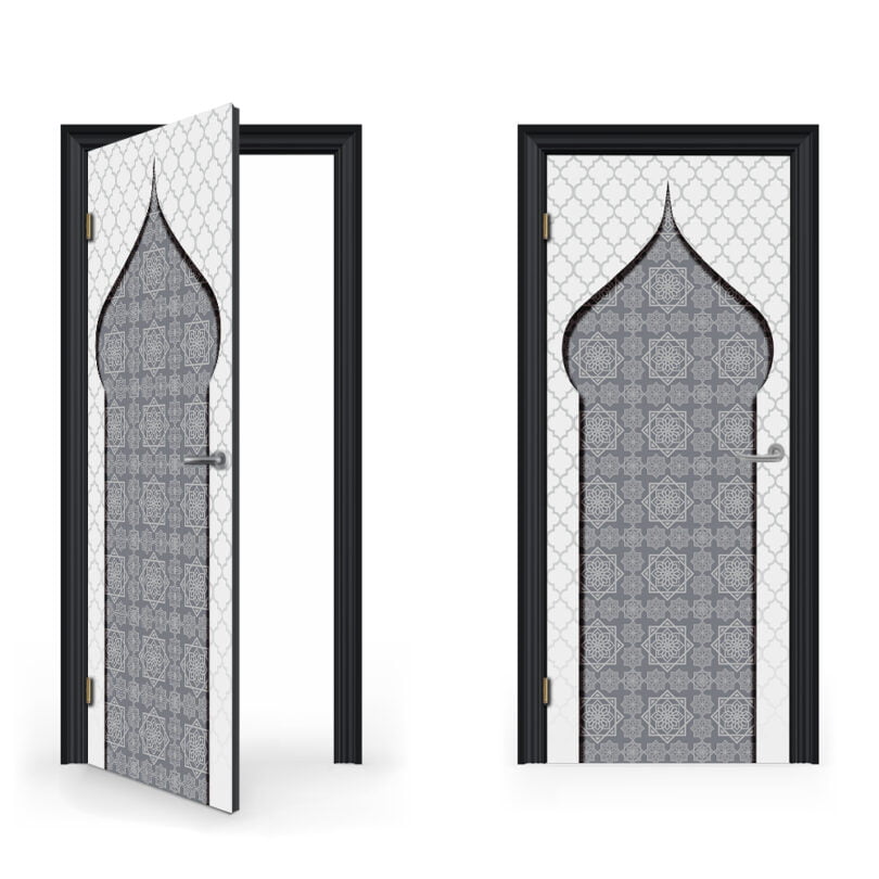 Islamic Pattern v3 Light Grey