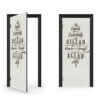 La Hawla Wala Door Sticker