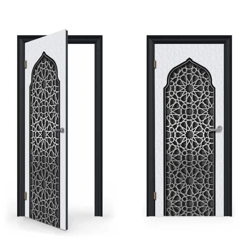 Islamic Pattern V7 Door Sticker - Image 4