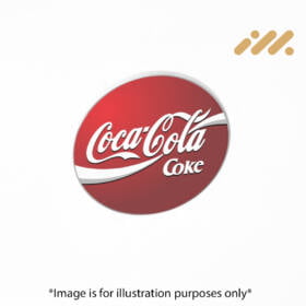 Coke Red Air Vent Sticker