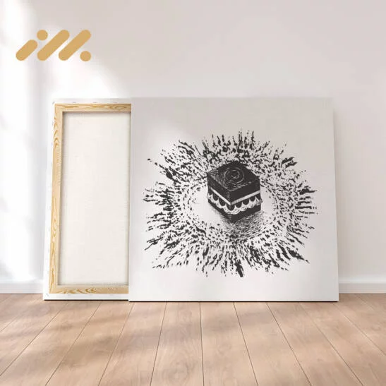 Hajj Modern Art Canvas