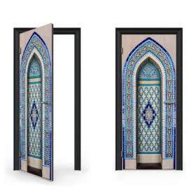 Mosaic Mihrab V2 Door Sticker