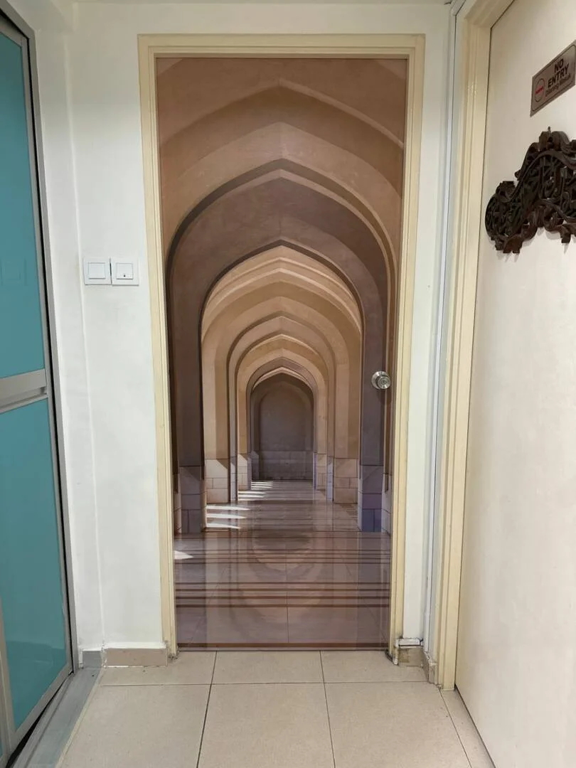 Dome Corridor Door Sticker - Image 2